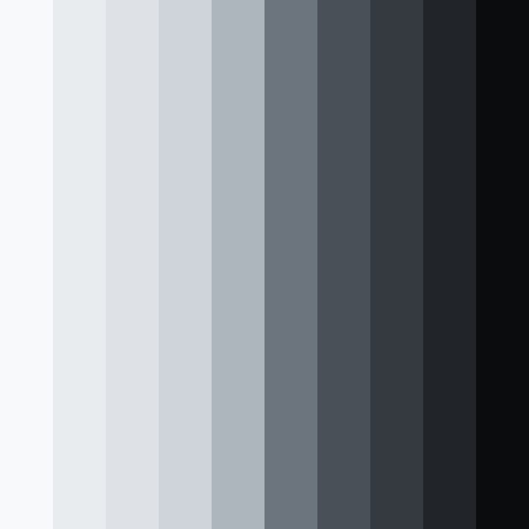Download shades of whispering frost color palette PNG image (square)