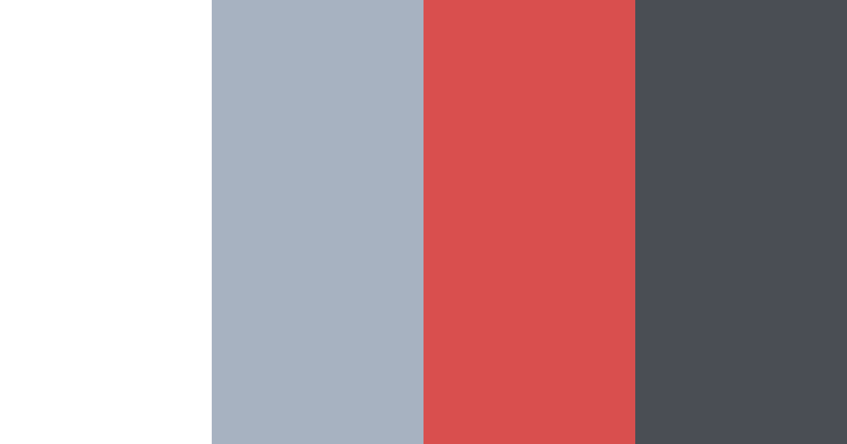 Download muted grey and red color palette PNG image (landscape)