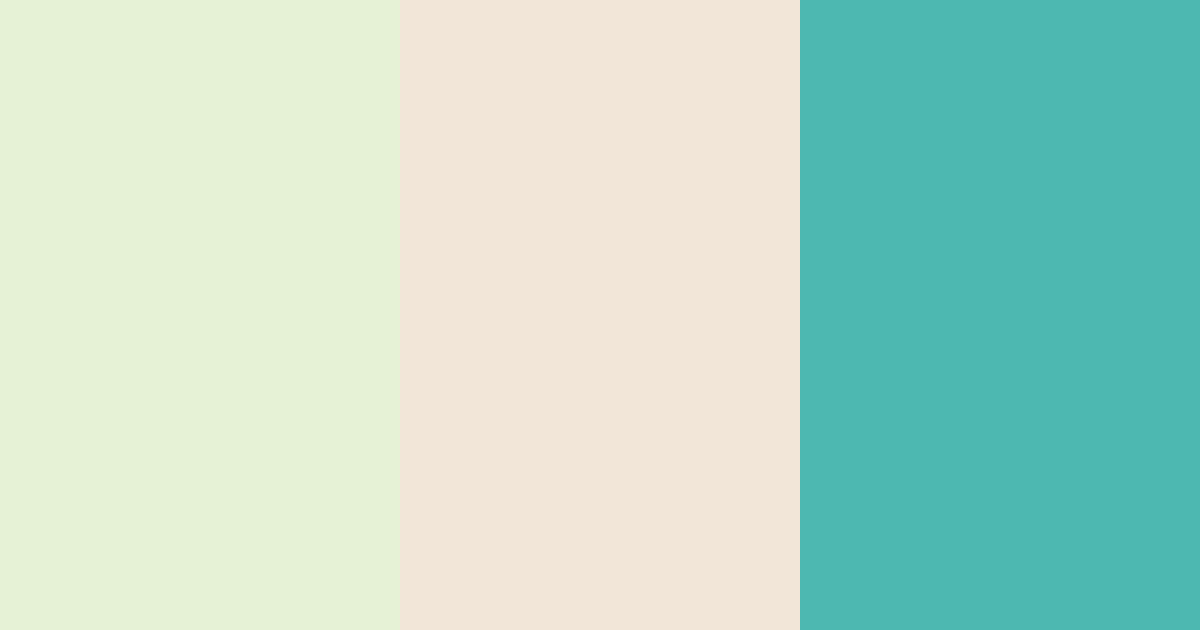 Download turquoise dream color palette PNG image (landscape)
