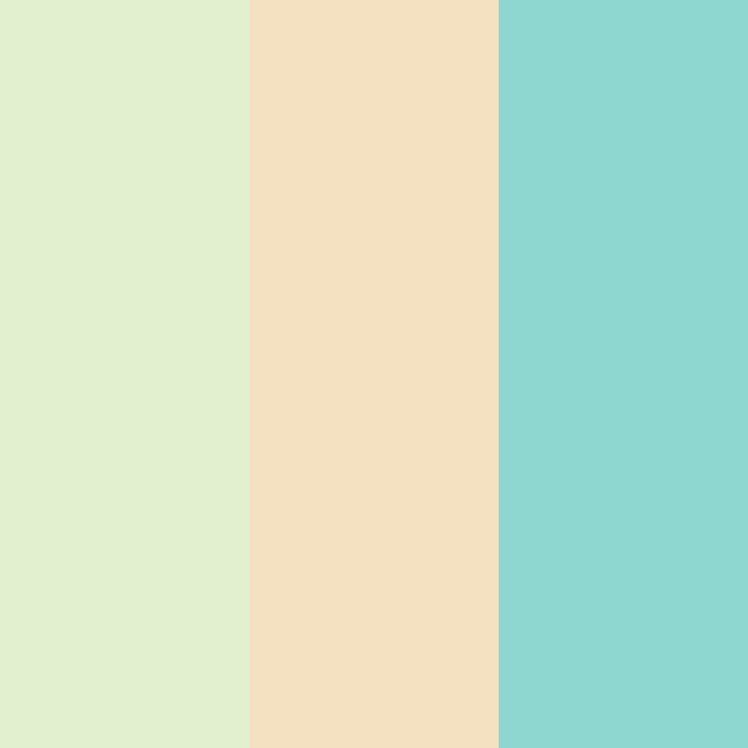 Download turquoise grass color palette PNG image (square)