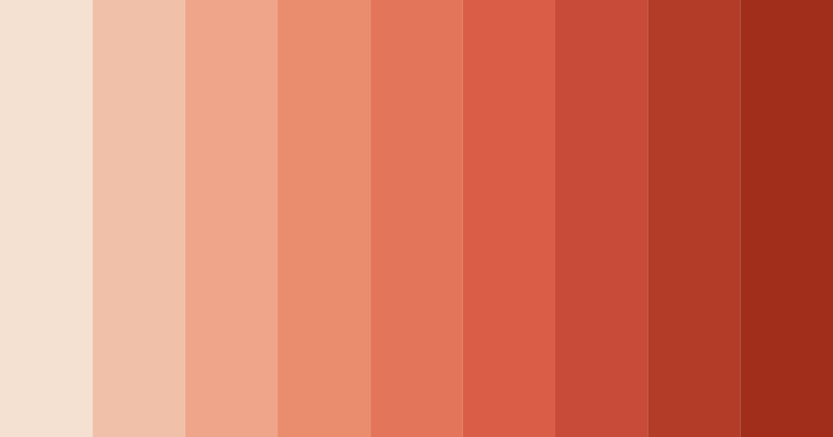 Download warm nude color palette PNG image (landscape)