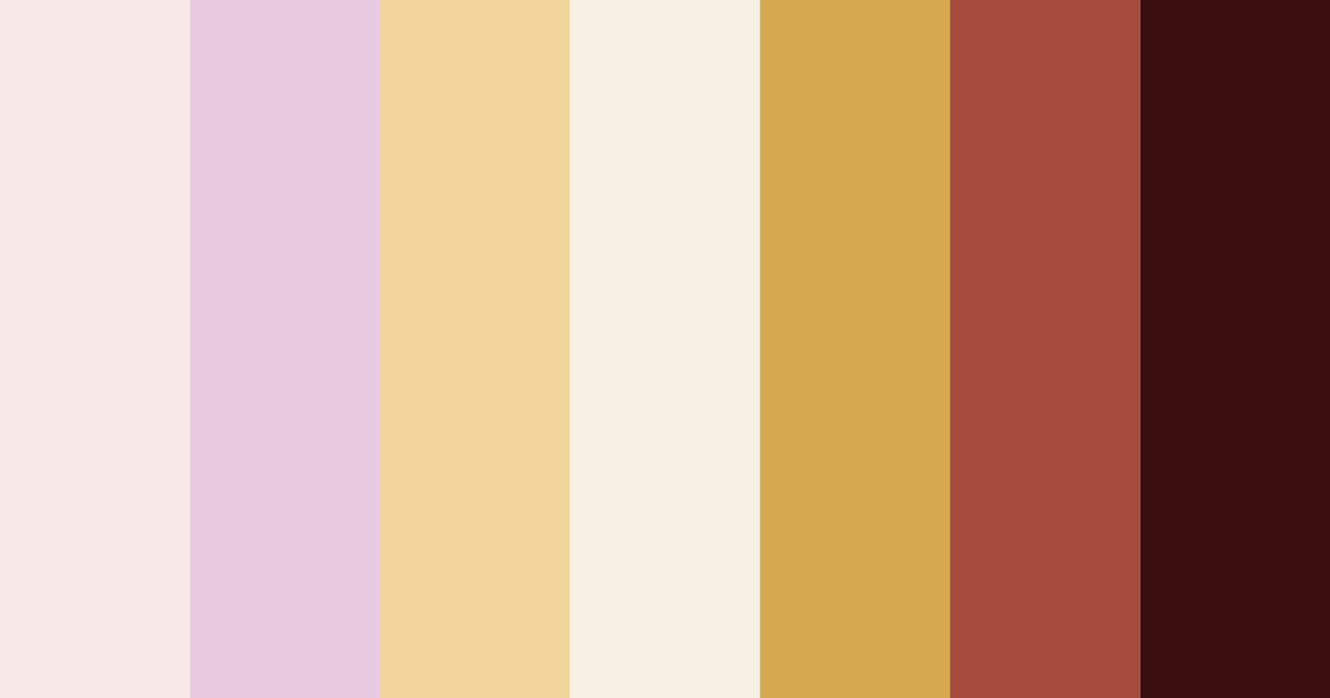 Download royal elegance color palette PNG image (landscape)