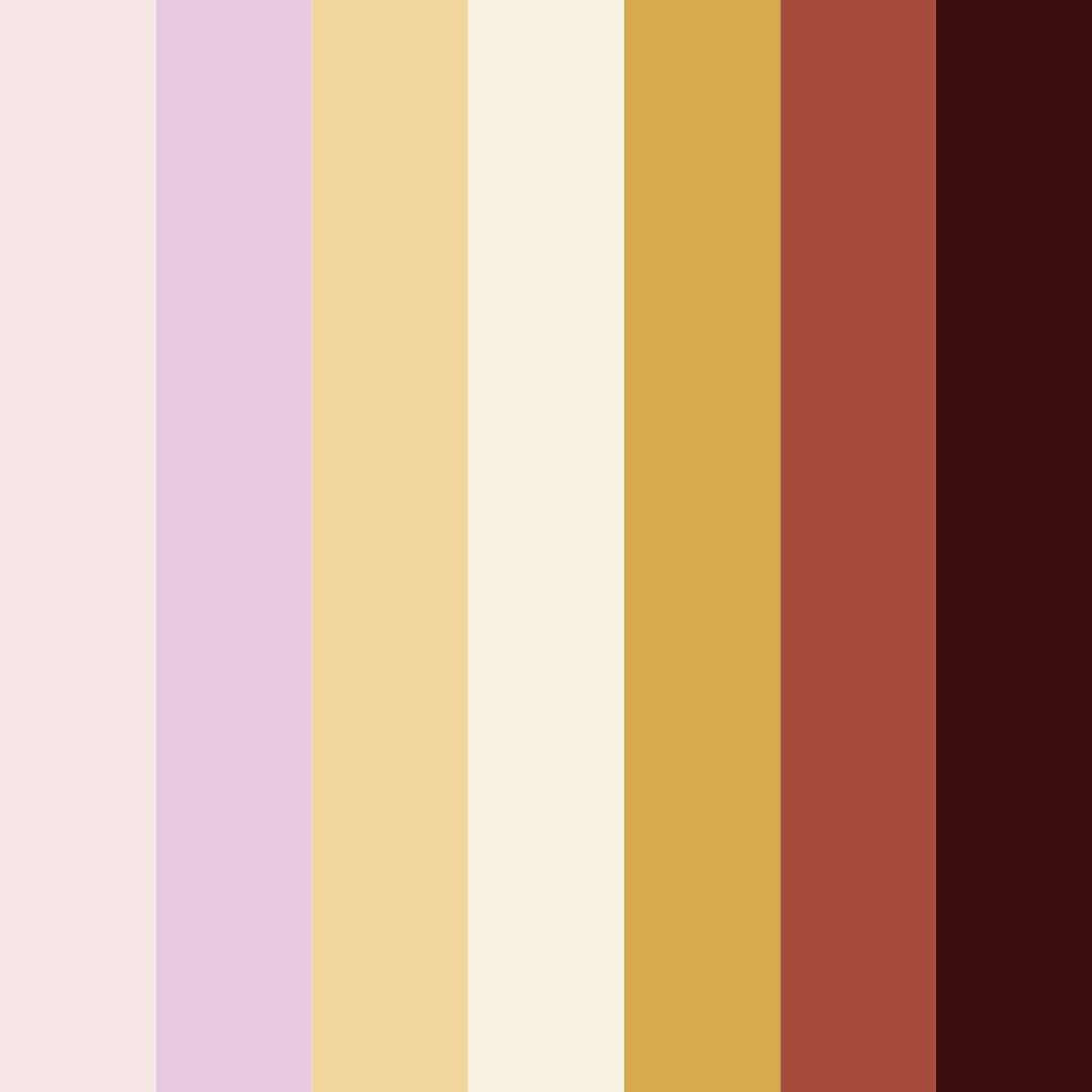 Download royal elegance color palette PNG image (square)