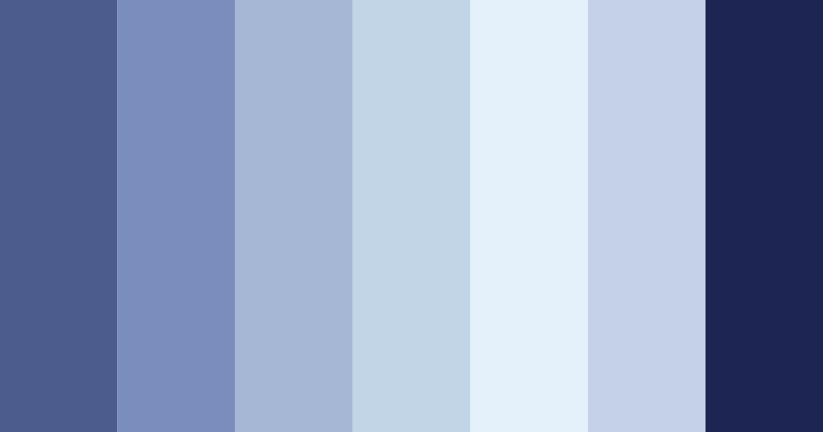 Download midnight serenity color palette PNG image (landscape)