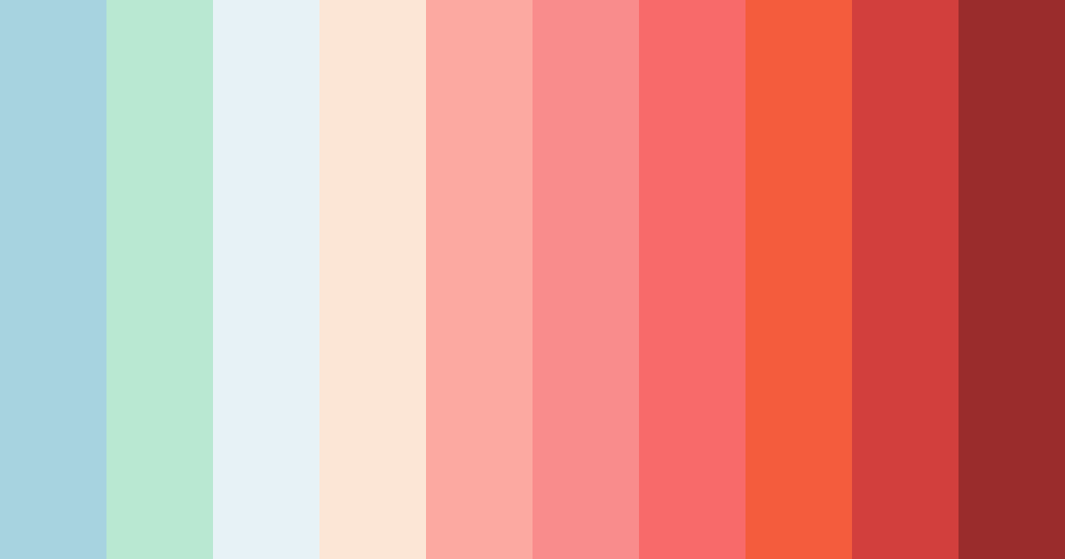 Download cool red and warm blue color palette PNG image (landscape)