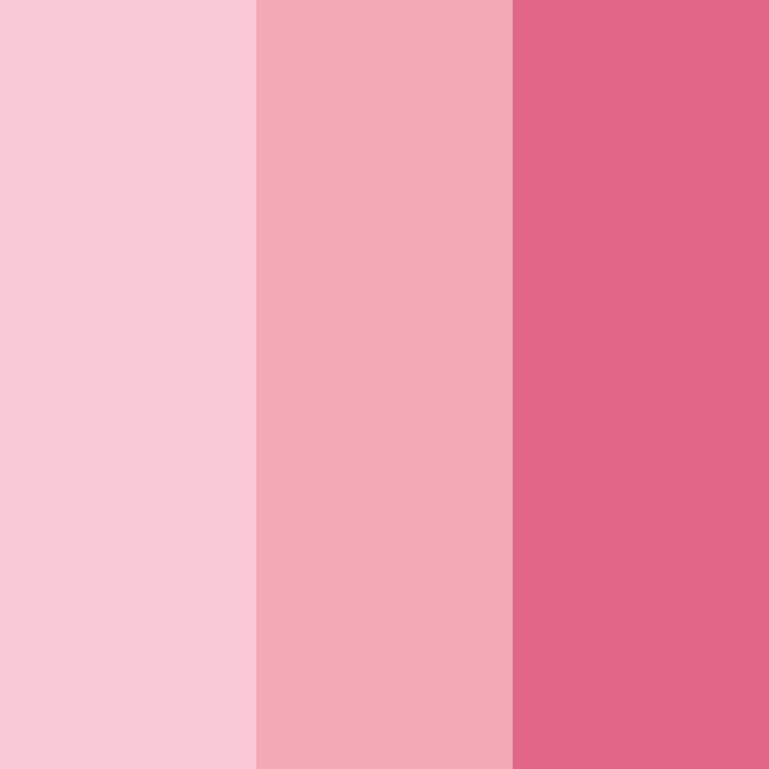Download pink desert sunrise color palette PNG image (square)