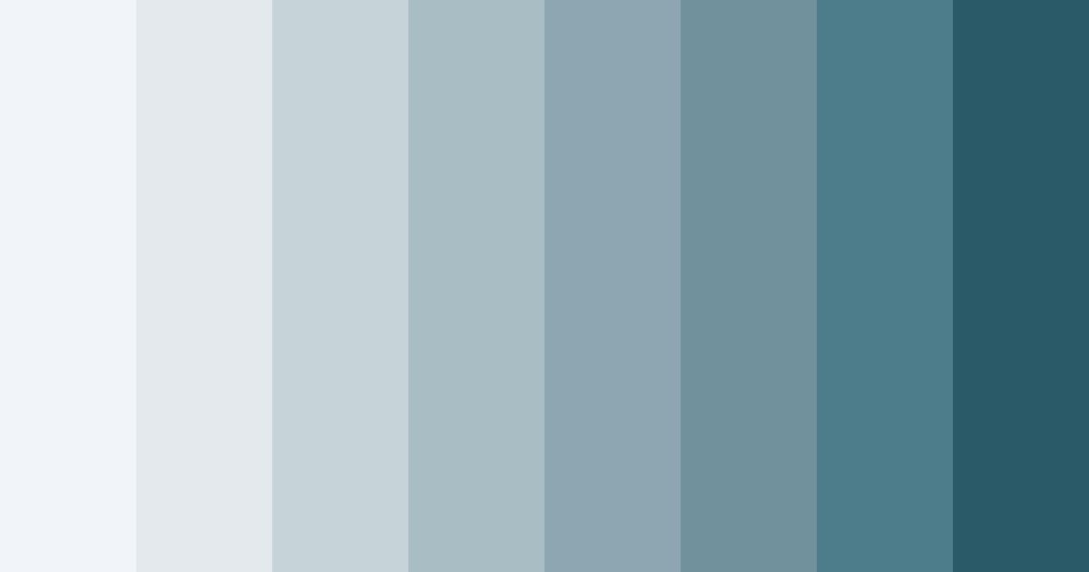 Download misty blue oasis color palette PNG image (landscape)