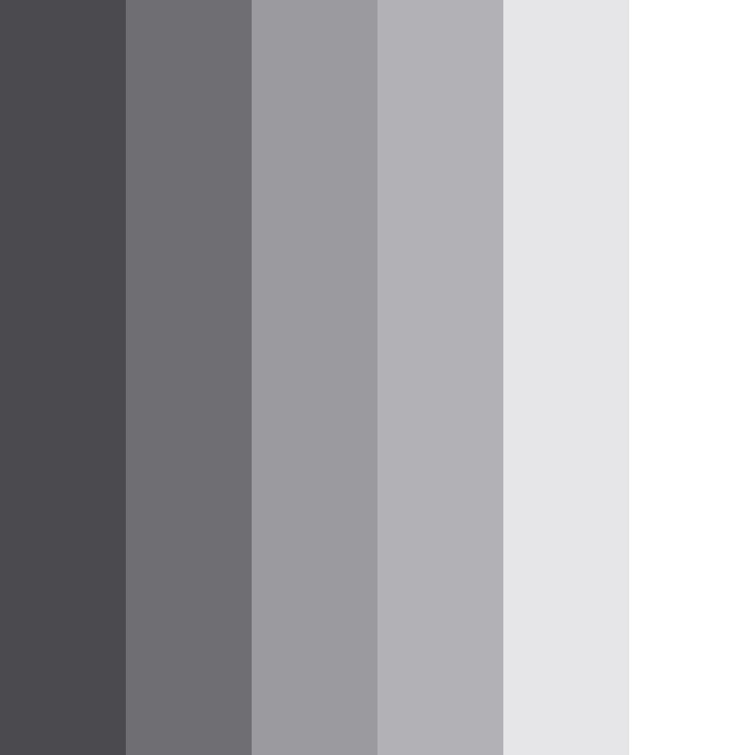 Download silver shadows color palette PNG image (square)