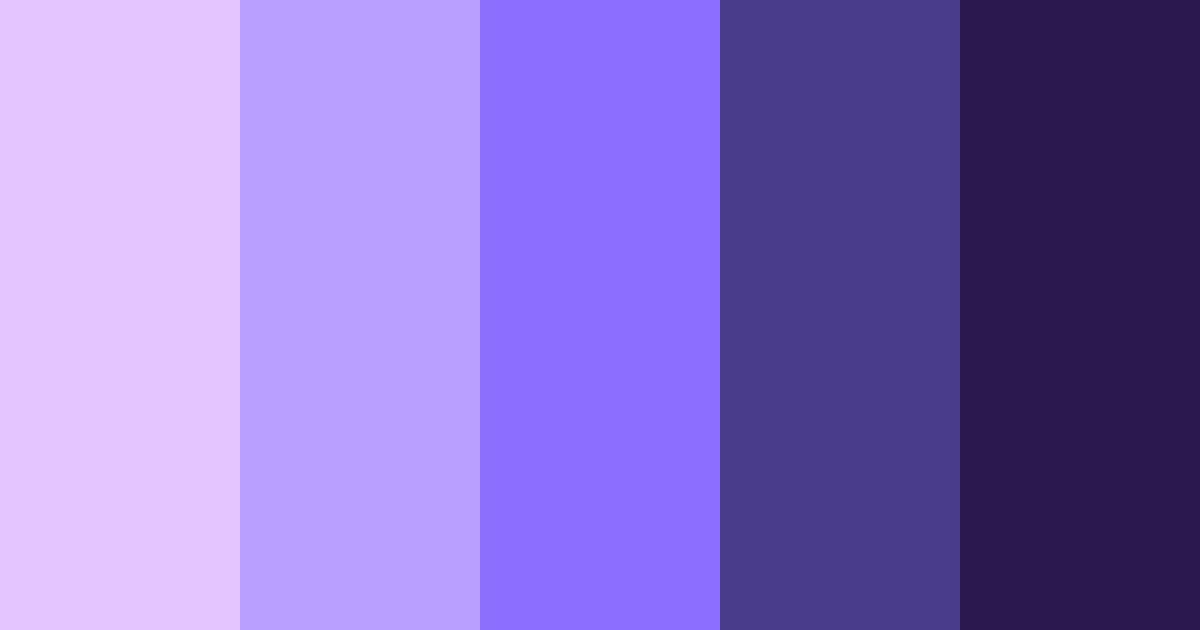 Download purple premium color palette PNG image (landscape)