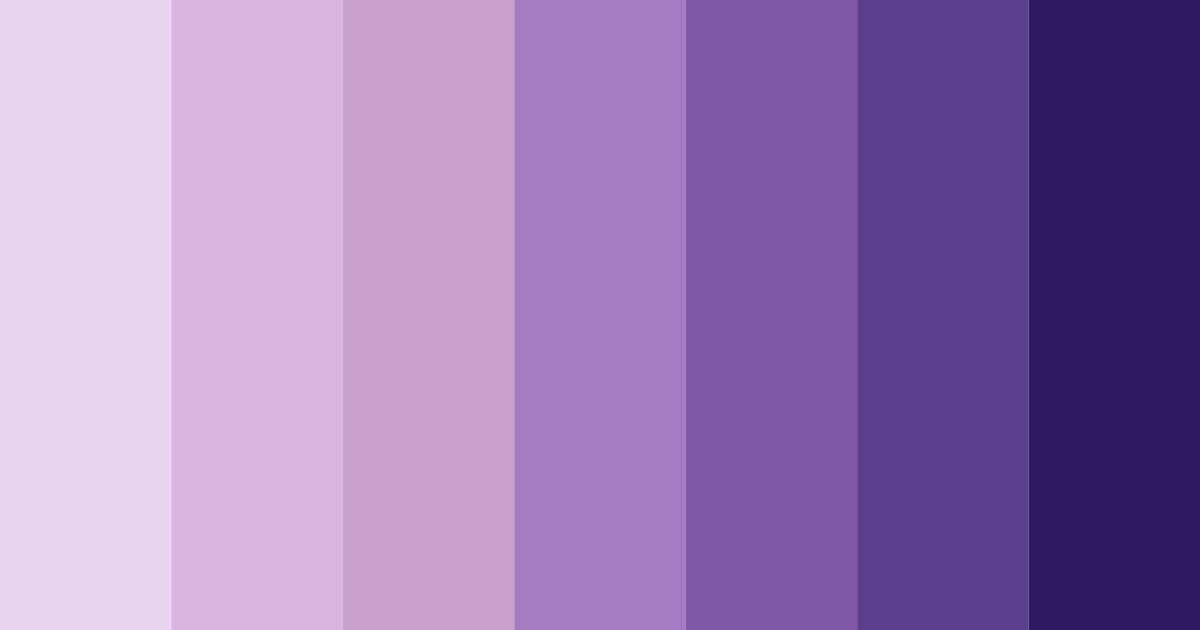 Download mystic amethyst dreams color palette PNG image (landscape)