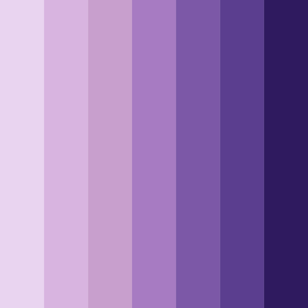 Download mystic amethyst dreams color palette PNG image (square)