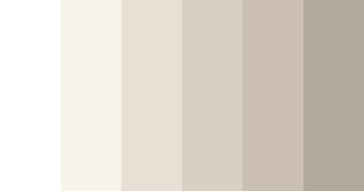 Download soft white color palette PNG image (landscape)