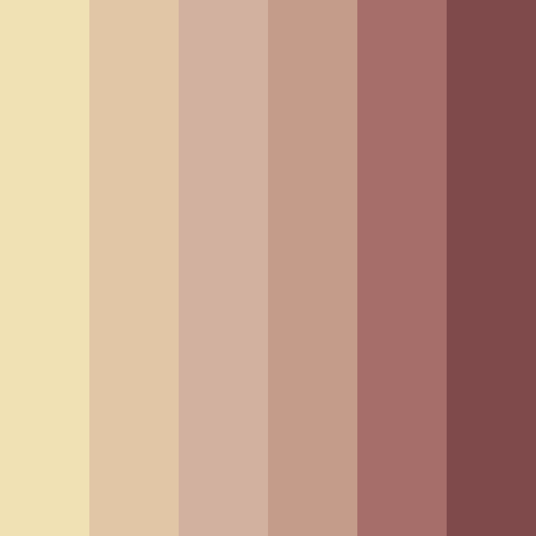 Download earthy embrace color palette PNG image (square)