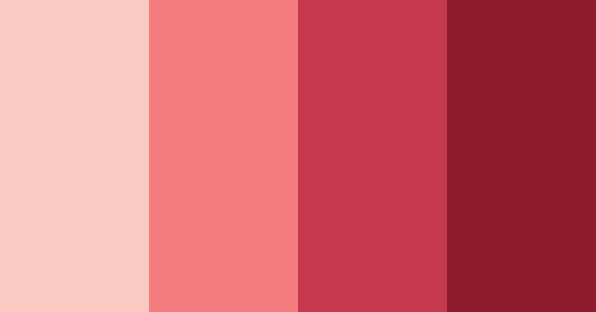 Download futuristic red color palette PNG image (landscape)