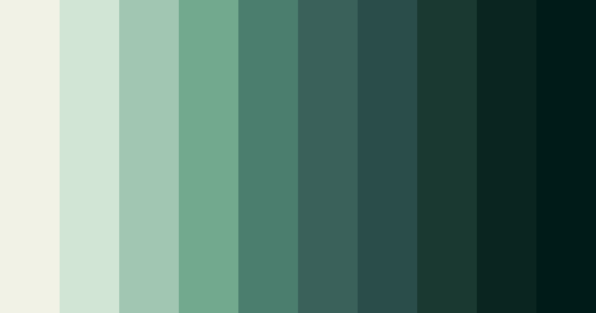 Download whispering greenscape color palette PNG image (landscape)