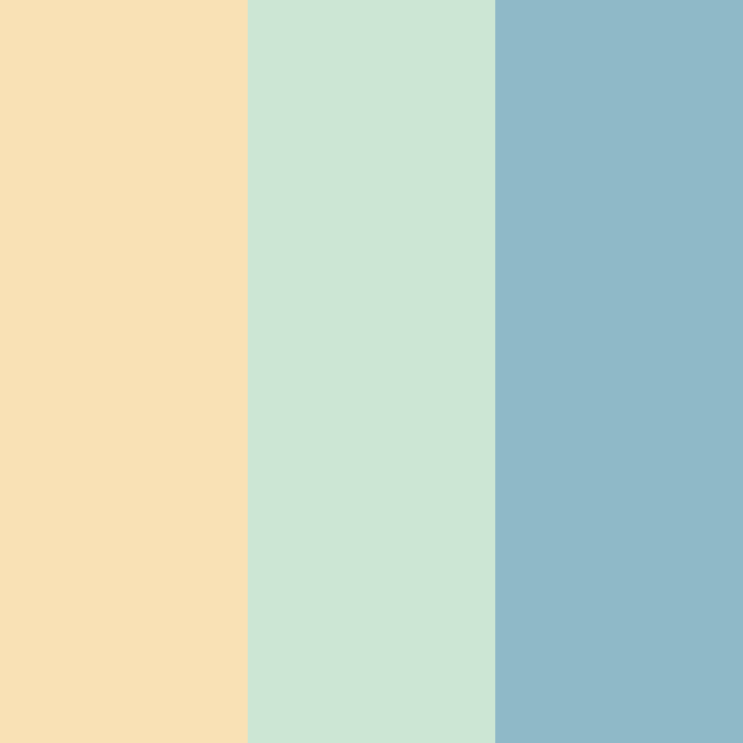 Download serene dawn color palette PNG image (square)