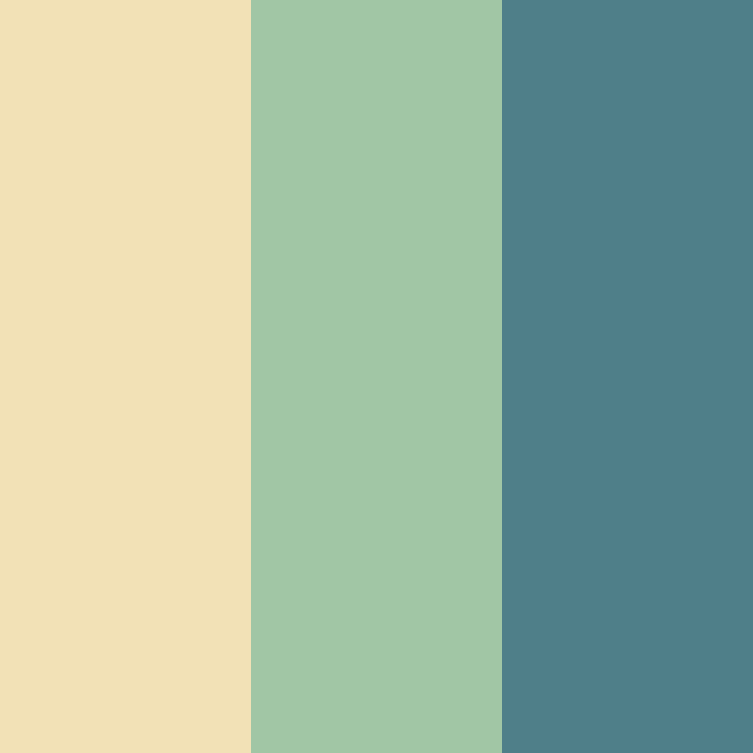 Download serene sunrise color palette PNG image (square)