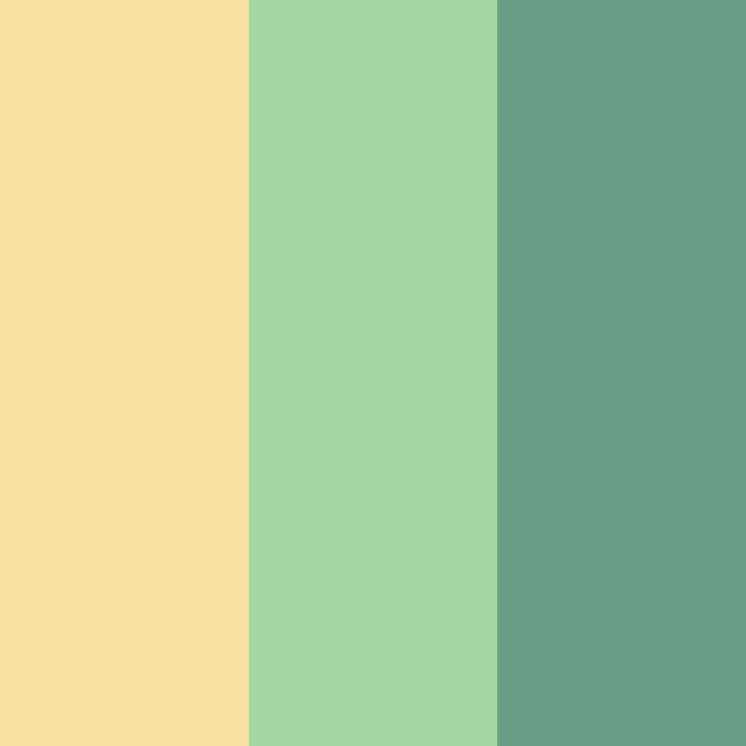 Download serene cloudscape color palette PNG image (square)