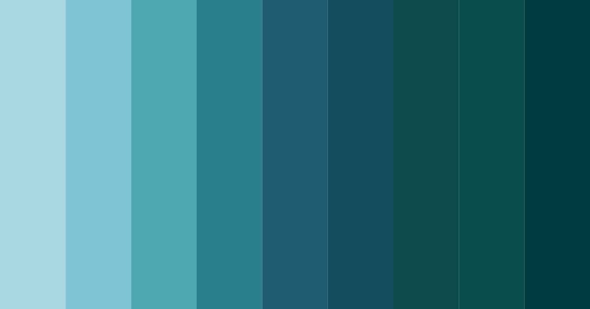 Download serenity of the deep color palette PNG image (landscape)
