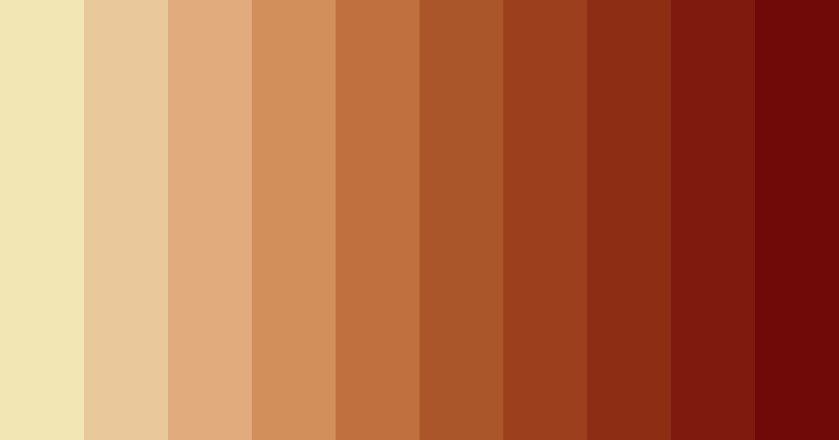Download brown sunset color palette PNG image (landscape)