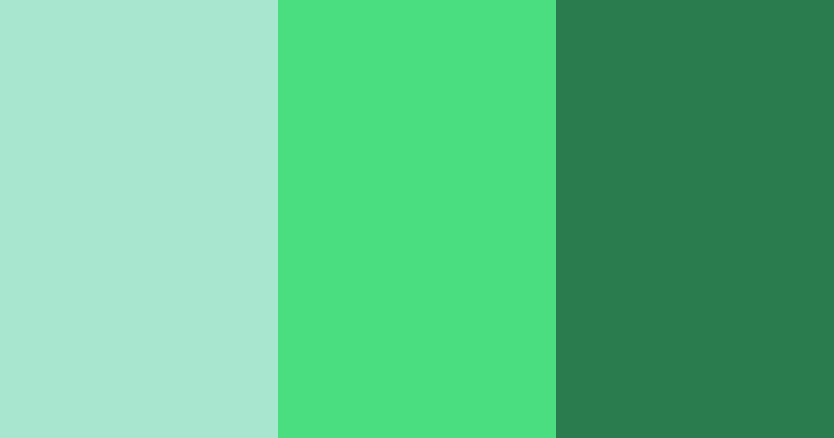 Download emerald canopy color palette PNG image (landscape)