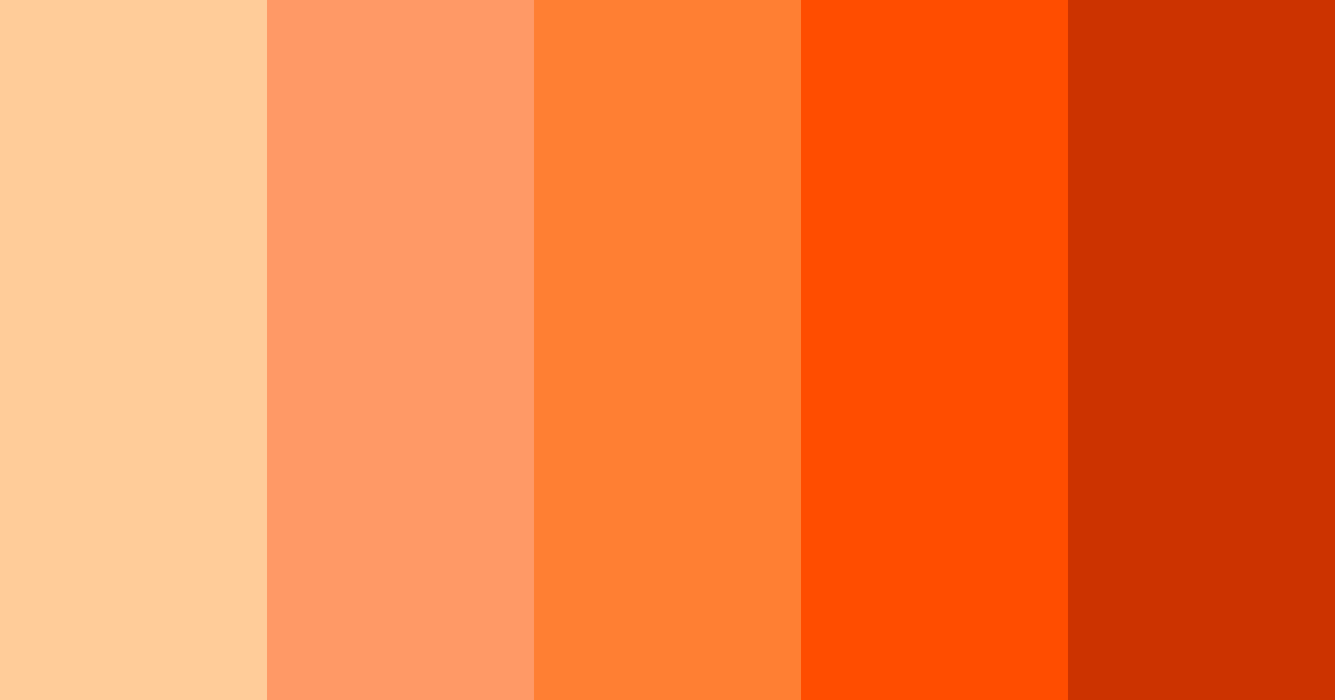 Download sunset ember color palette PNG image (landscape)