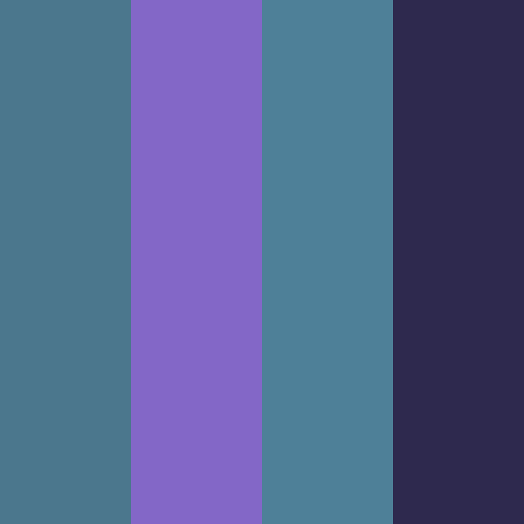 Download ocean twilight color palette PNG image (square)