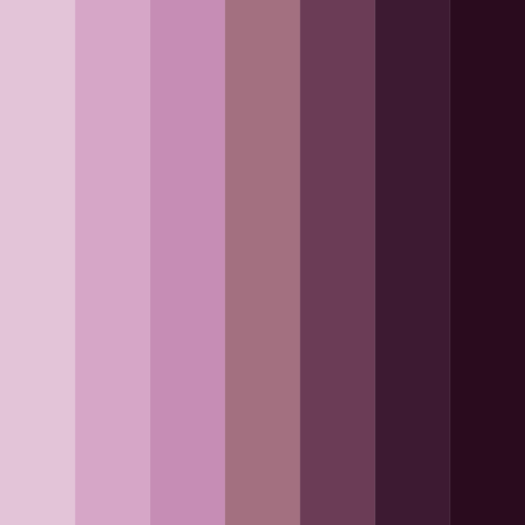 Download aubergine elegance color palette PNG image (square)