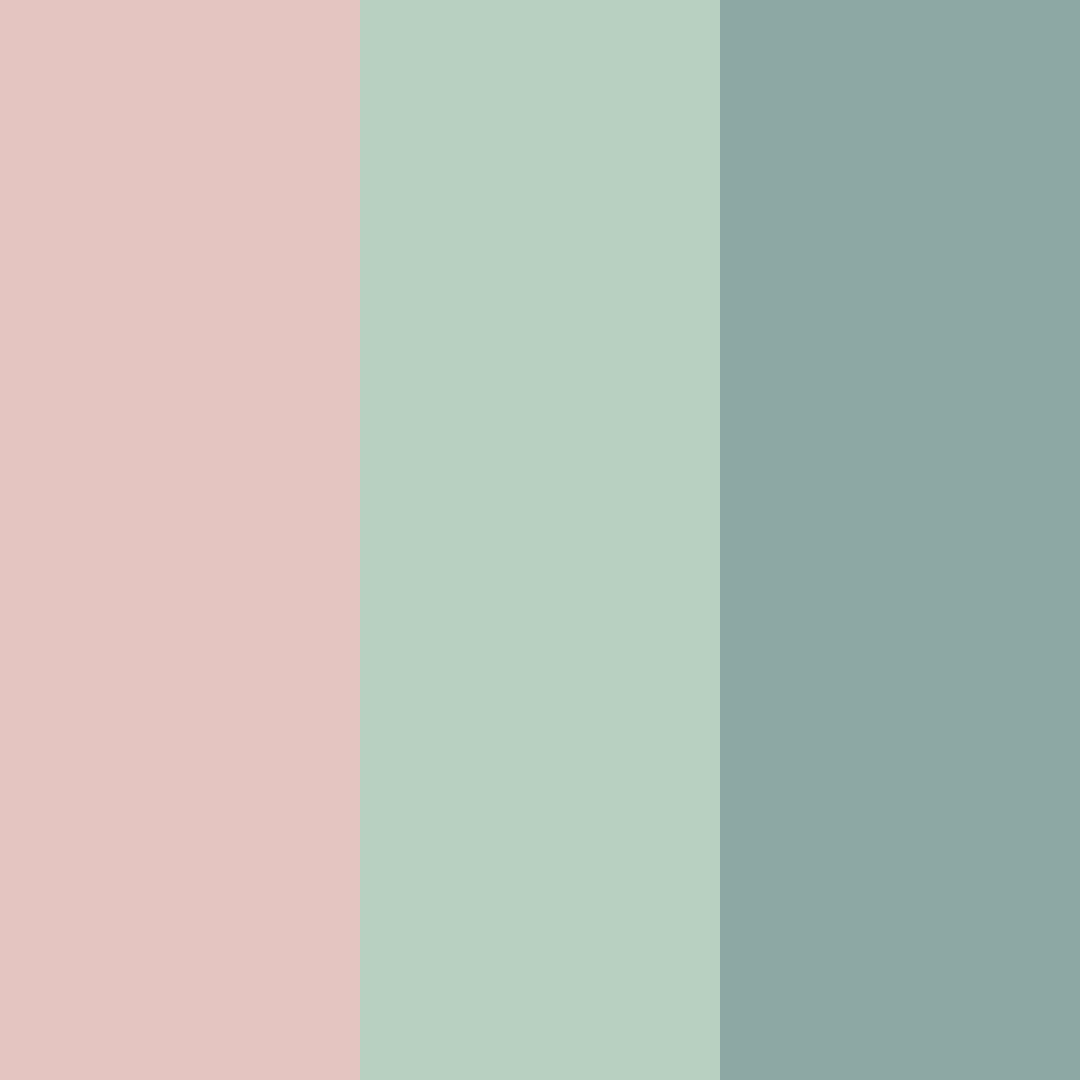 Download whispering serenity color palette PNG image (square)
