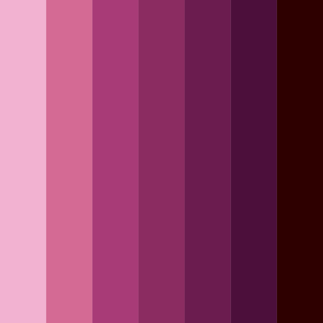 Download reddish violet hues color palette PNG image (square)