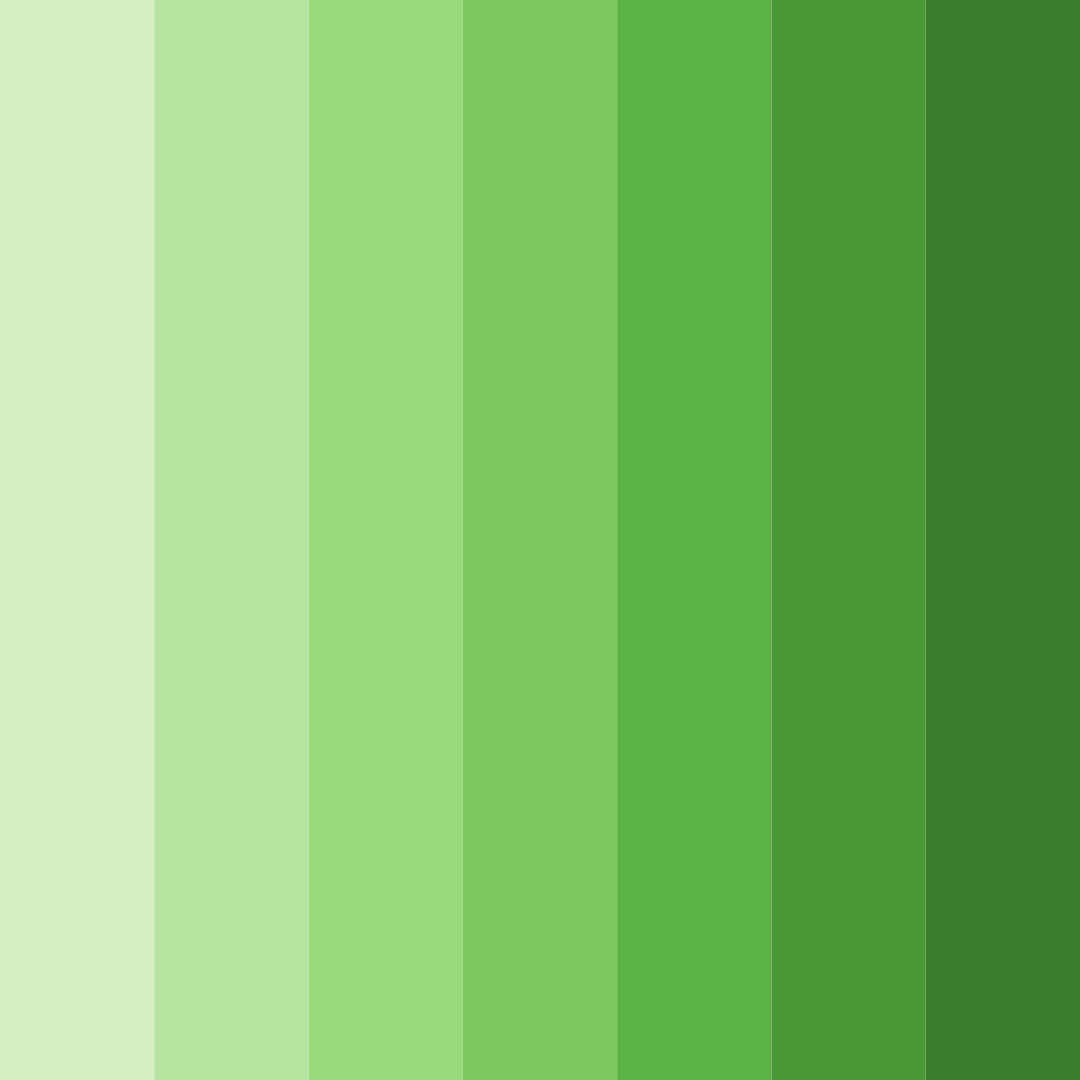 Download light green bliss color palette PNG image (square)