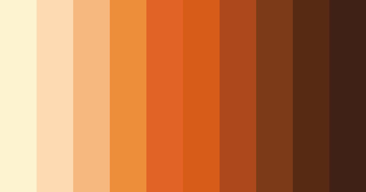 Download maple sunrise color palette PNG image (landscape)