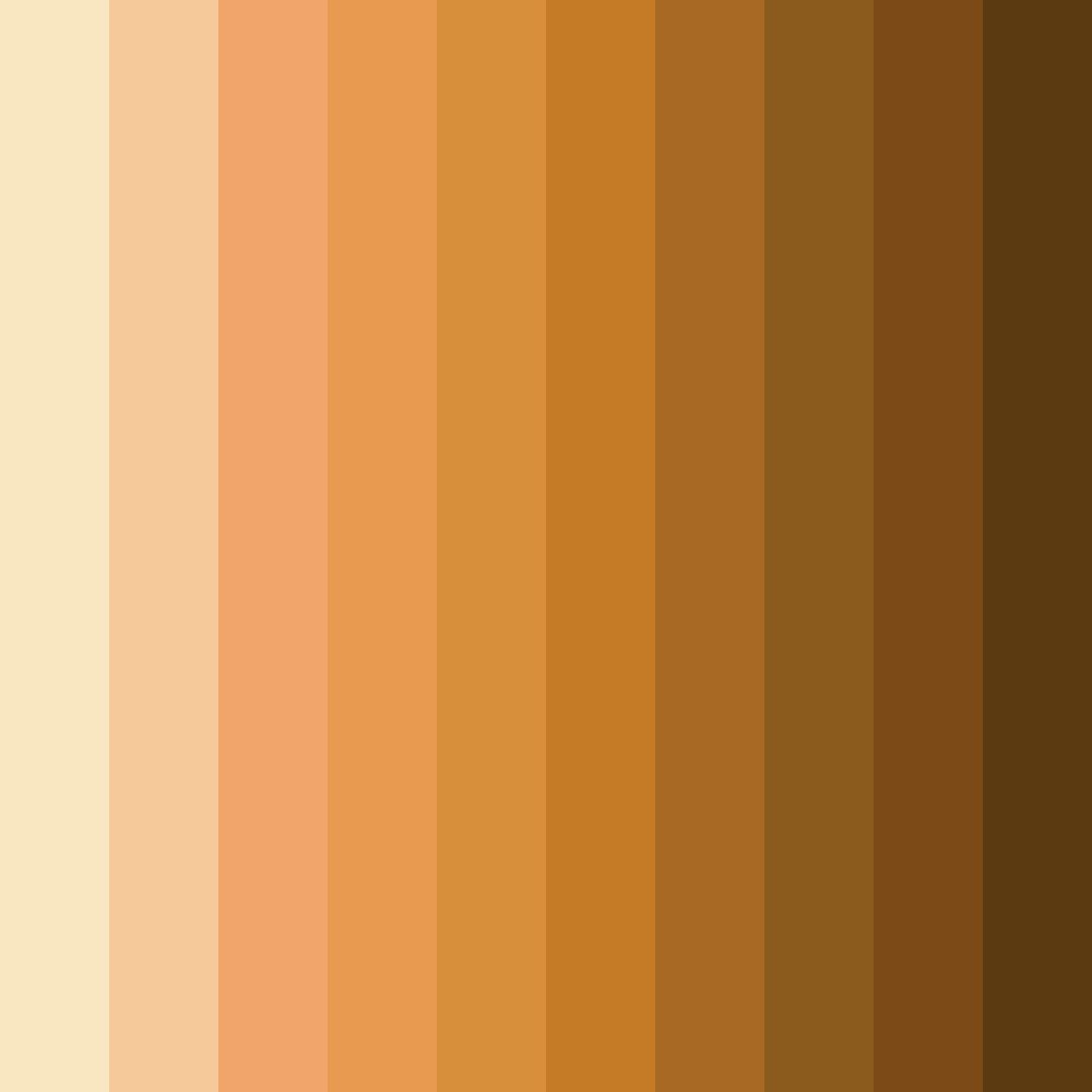 Download brown waffle breakfast color palette PNG image (square)