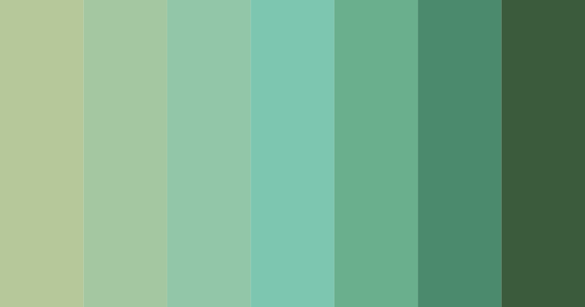 Download dark olive shades color palette PNG image (landscape)
