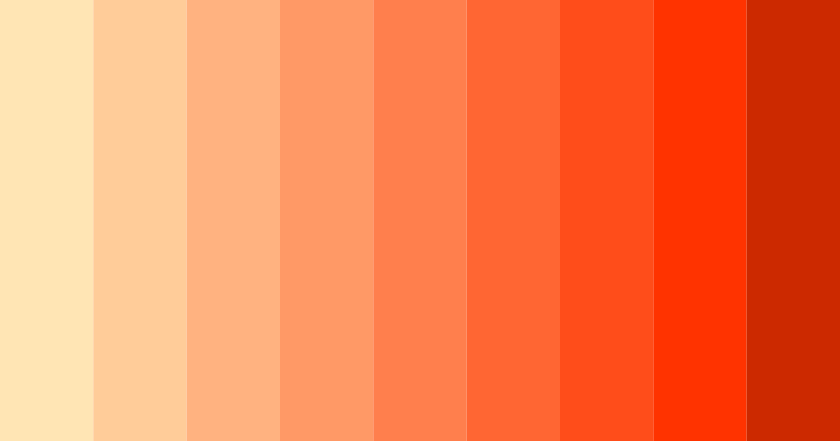 Download peach blush shades color palette PNG image (landscape)