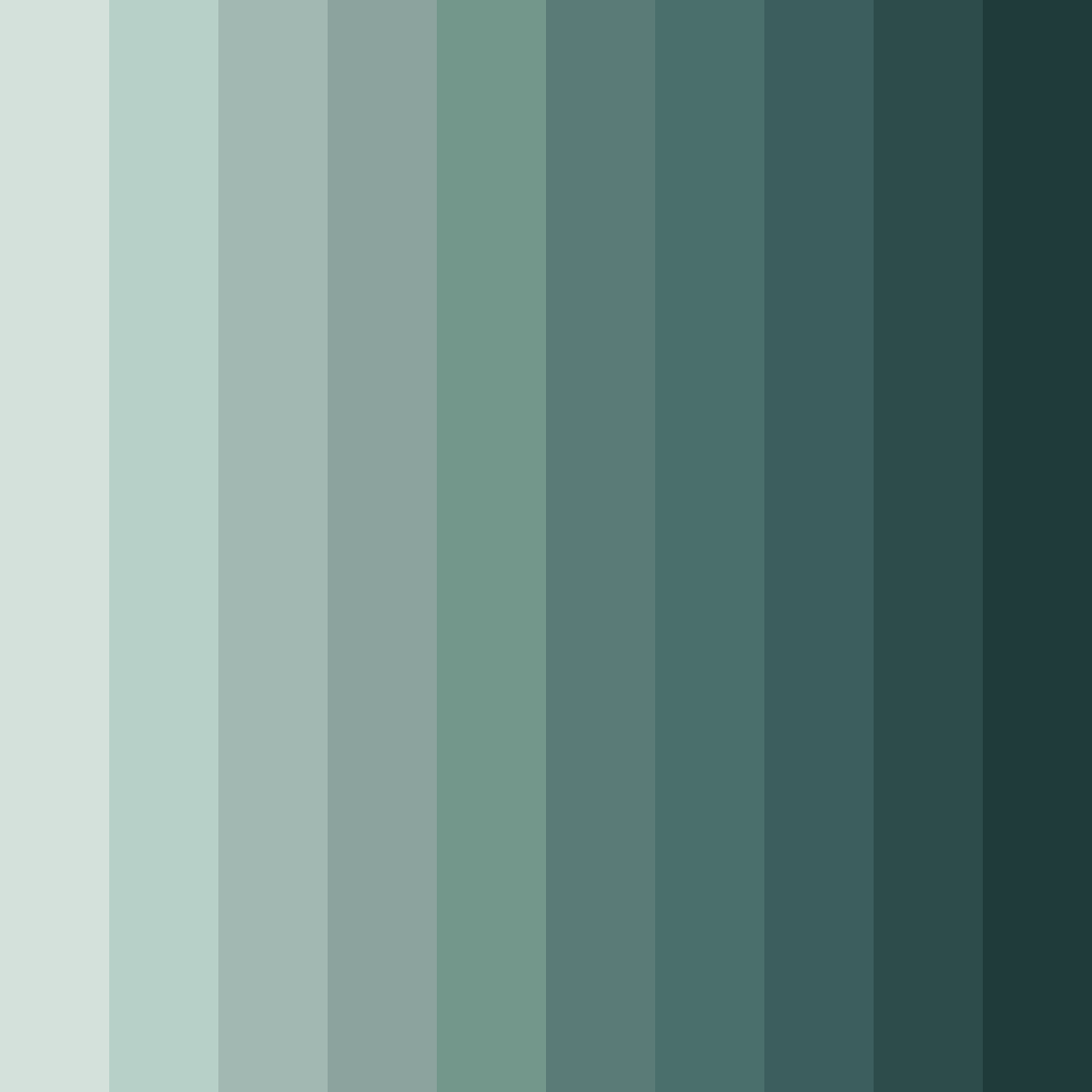 Download sage tones color palette PNG image (square)