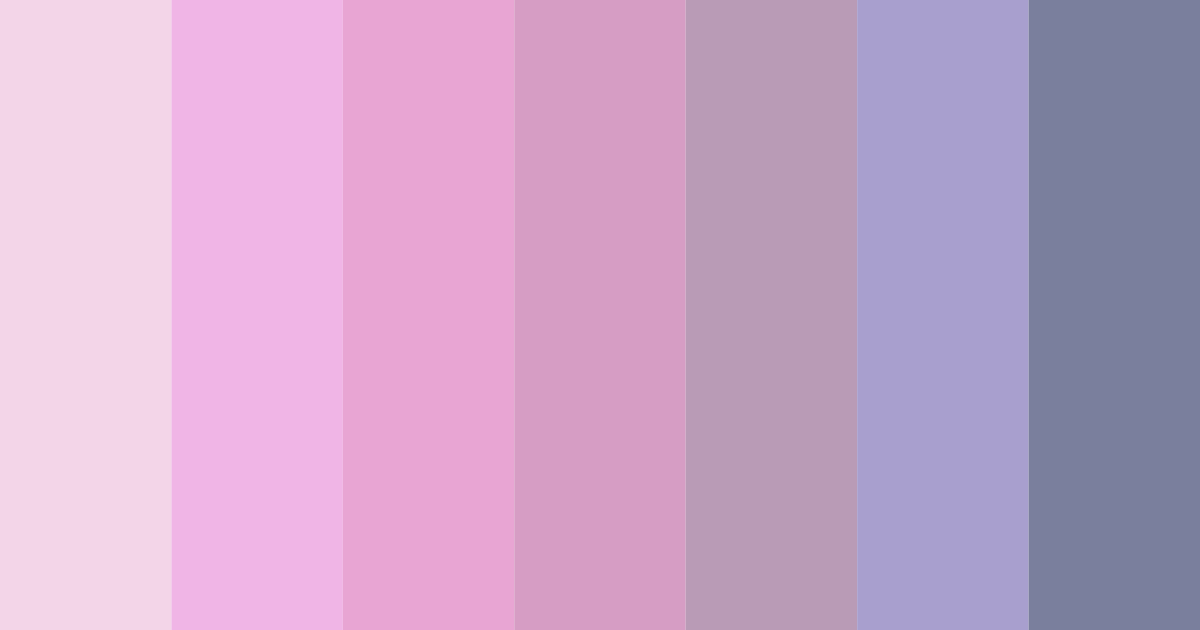 Download dreamy candyland color palette PNG image (landscape)