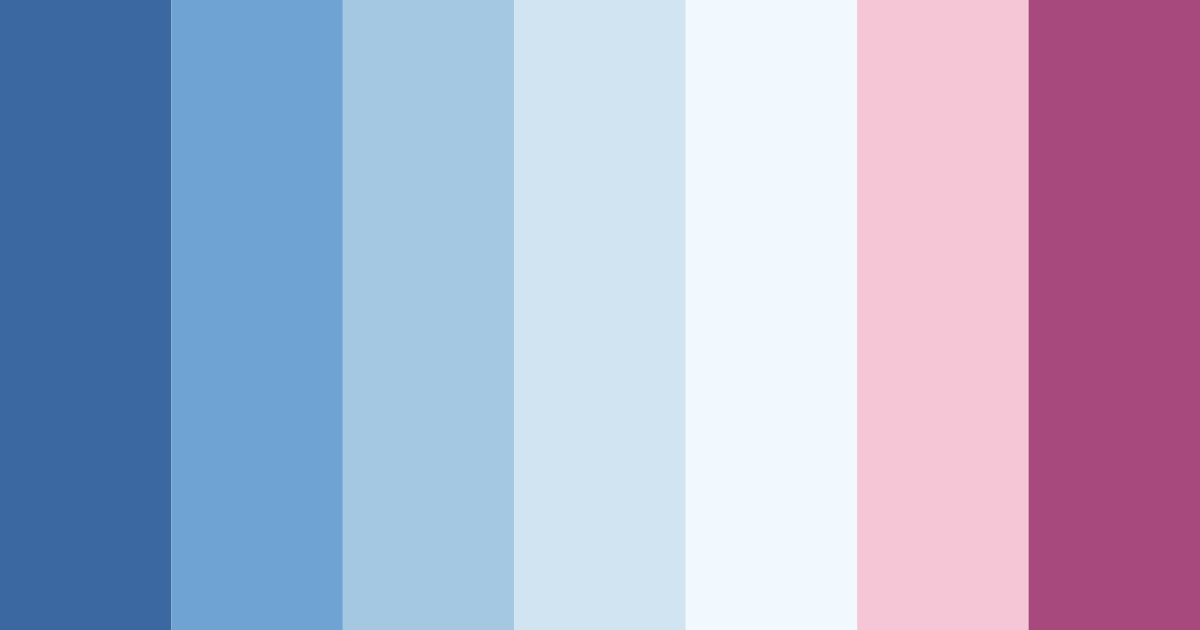Download serene waters and blushing skies color palette PNG image (landscape)