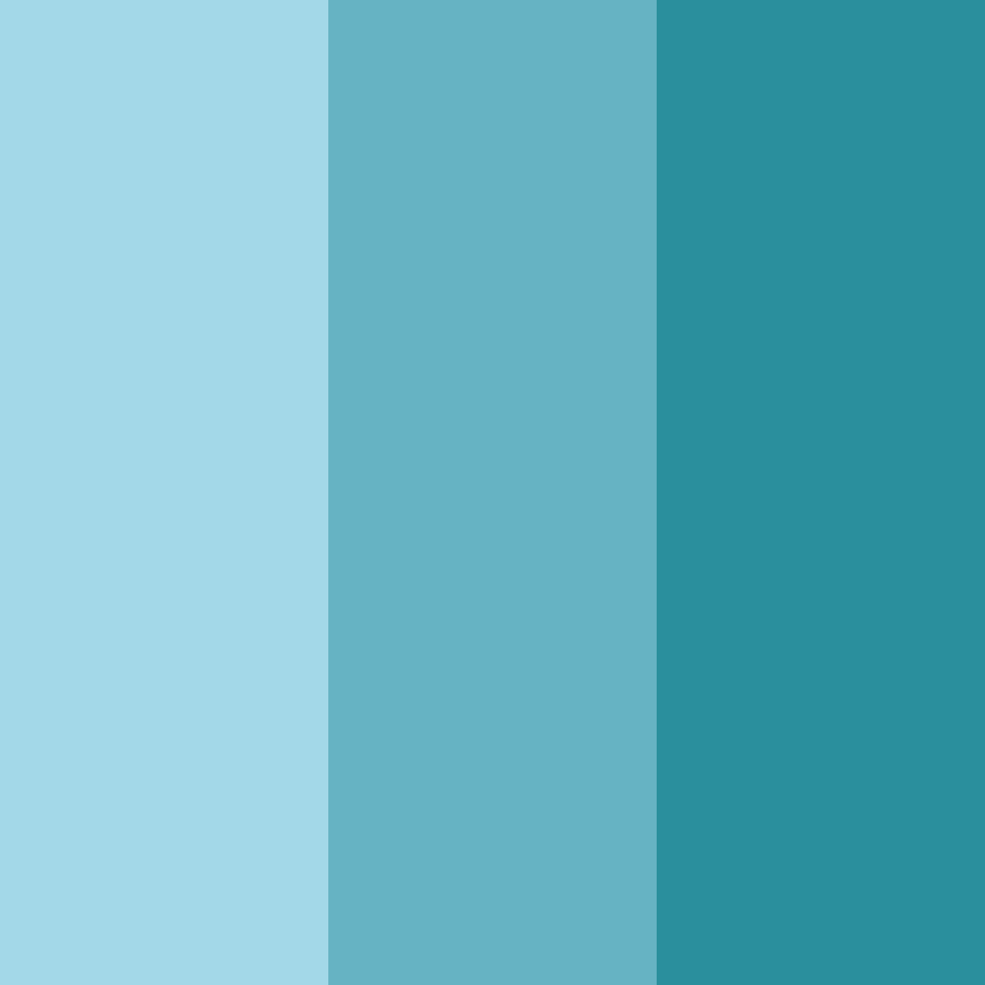 Download aqua enchantment color palette PNG image (square)