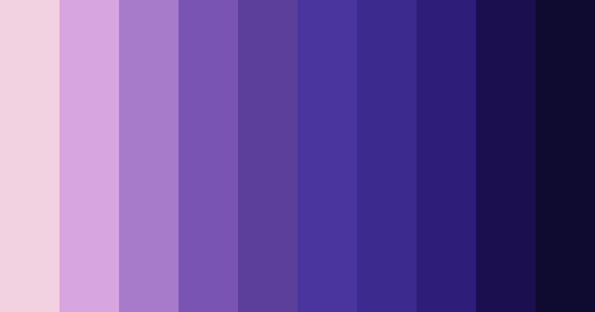 Download enchanted twilight color palette PNG image (landscape)