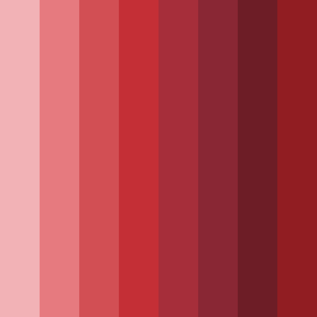 Download crimson serenade color palette PNG image (square)