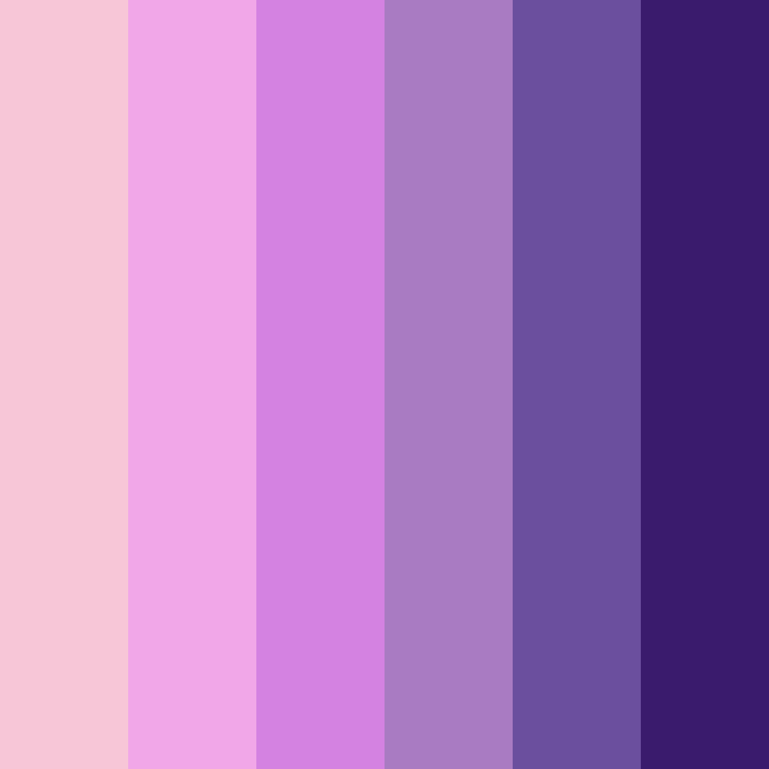 Download enchanted dreamscape color palette PNG image (square)