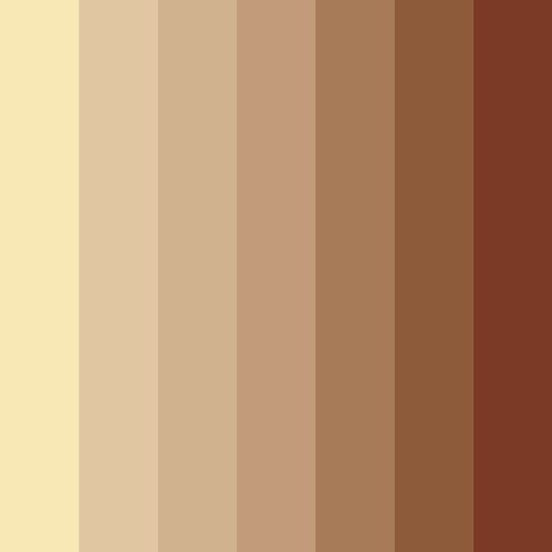 Download sands of time color palette PNG image (square)
