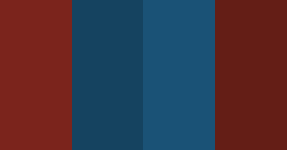 Download deep crimson ocean color palette PNG image (landscape)