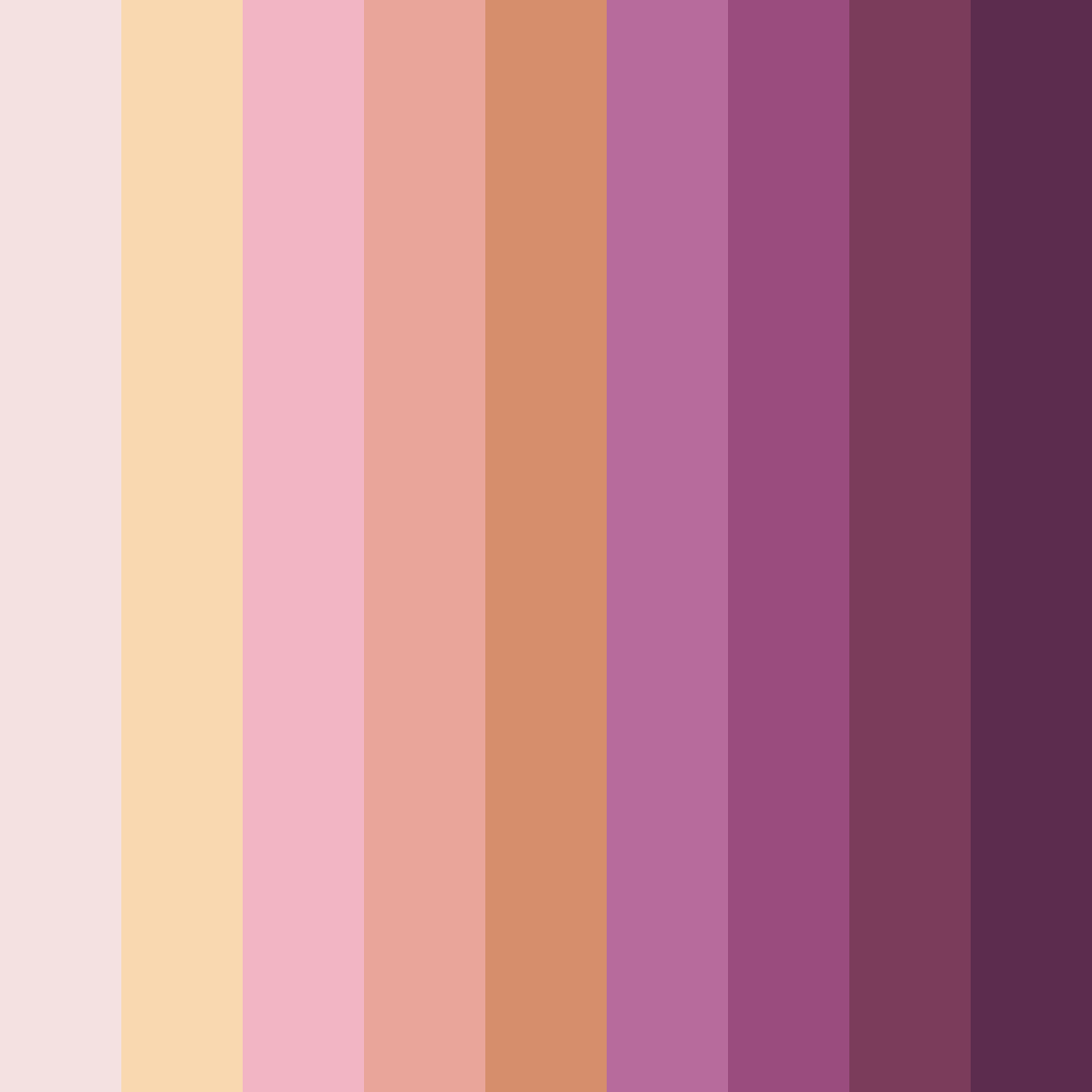 Download mauve beach color palette PNG image (square)