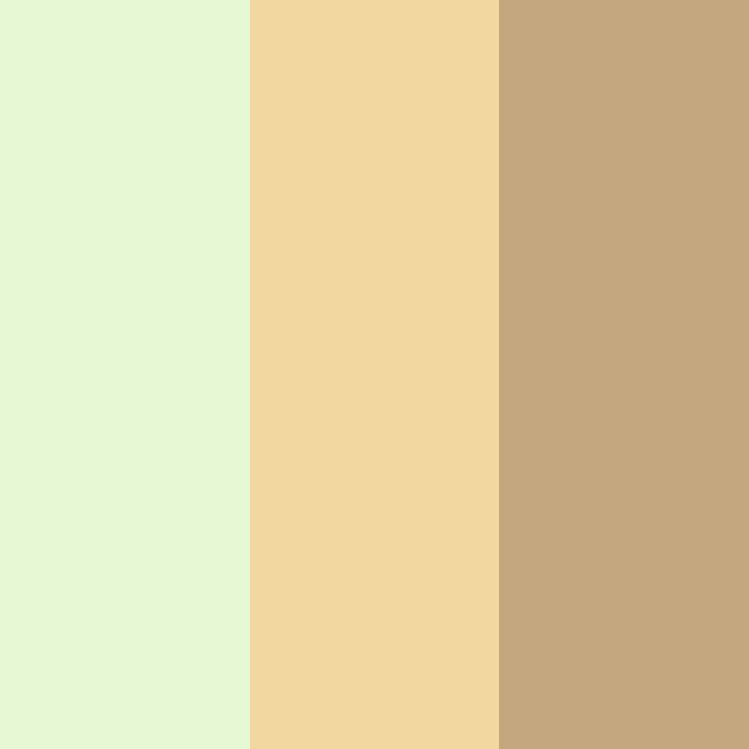 Download soft green color palette PNG image (square)