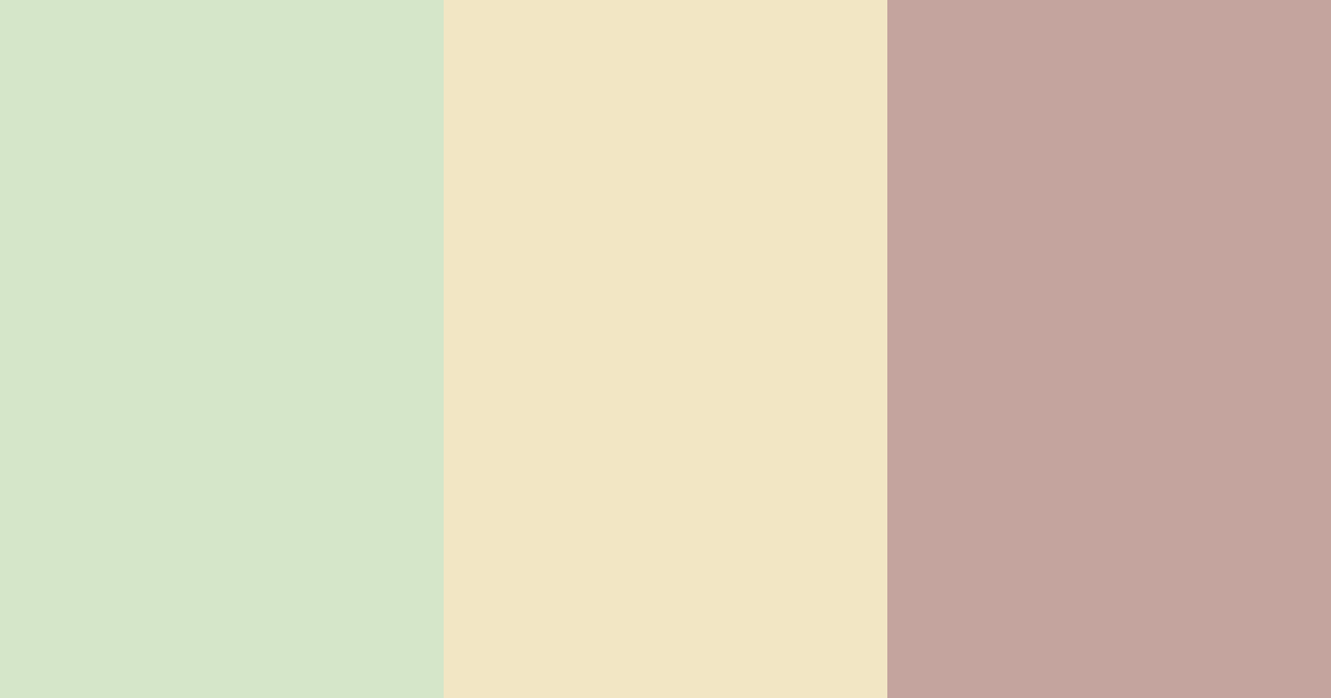 Download whispering spring serenade color palette PNG image (landscape)