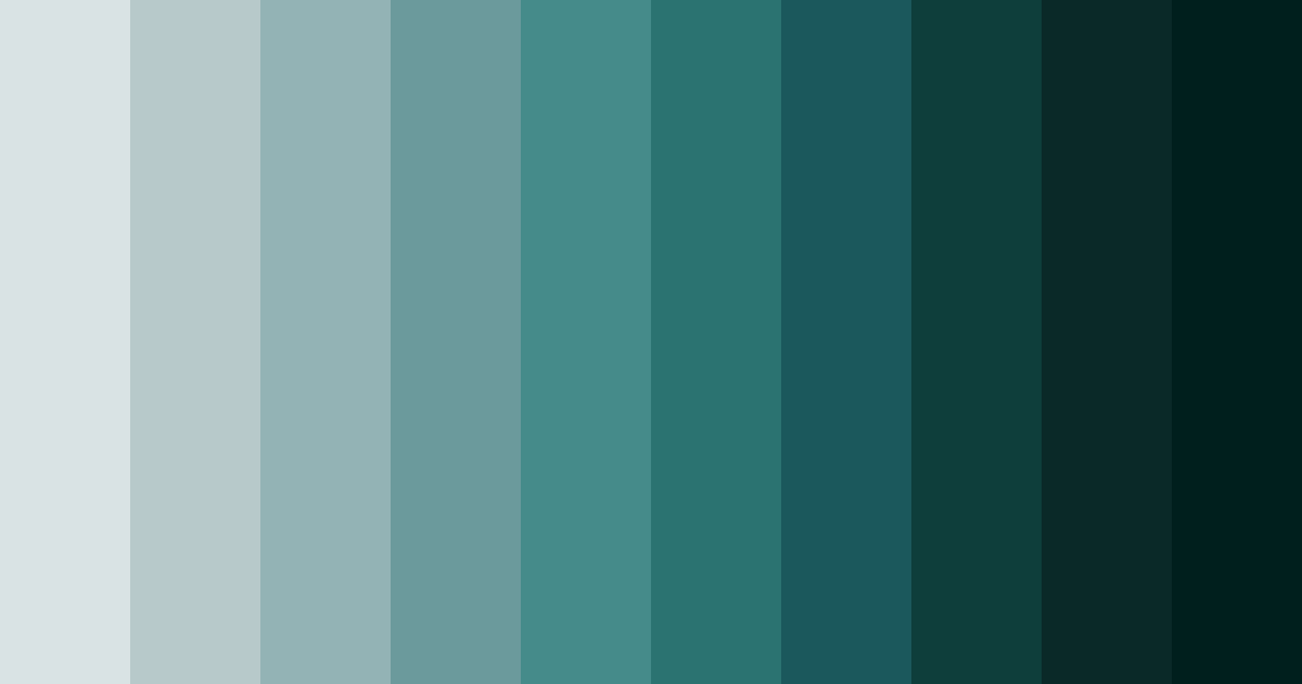 Download teal sement color palette PNG image (landscape)