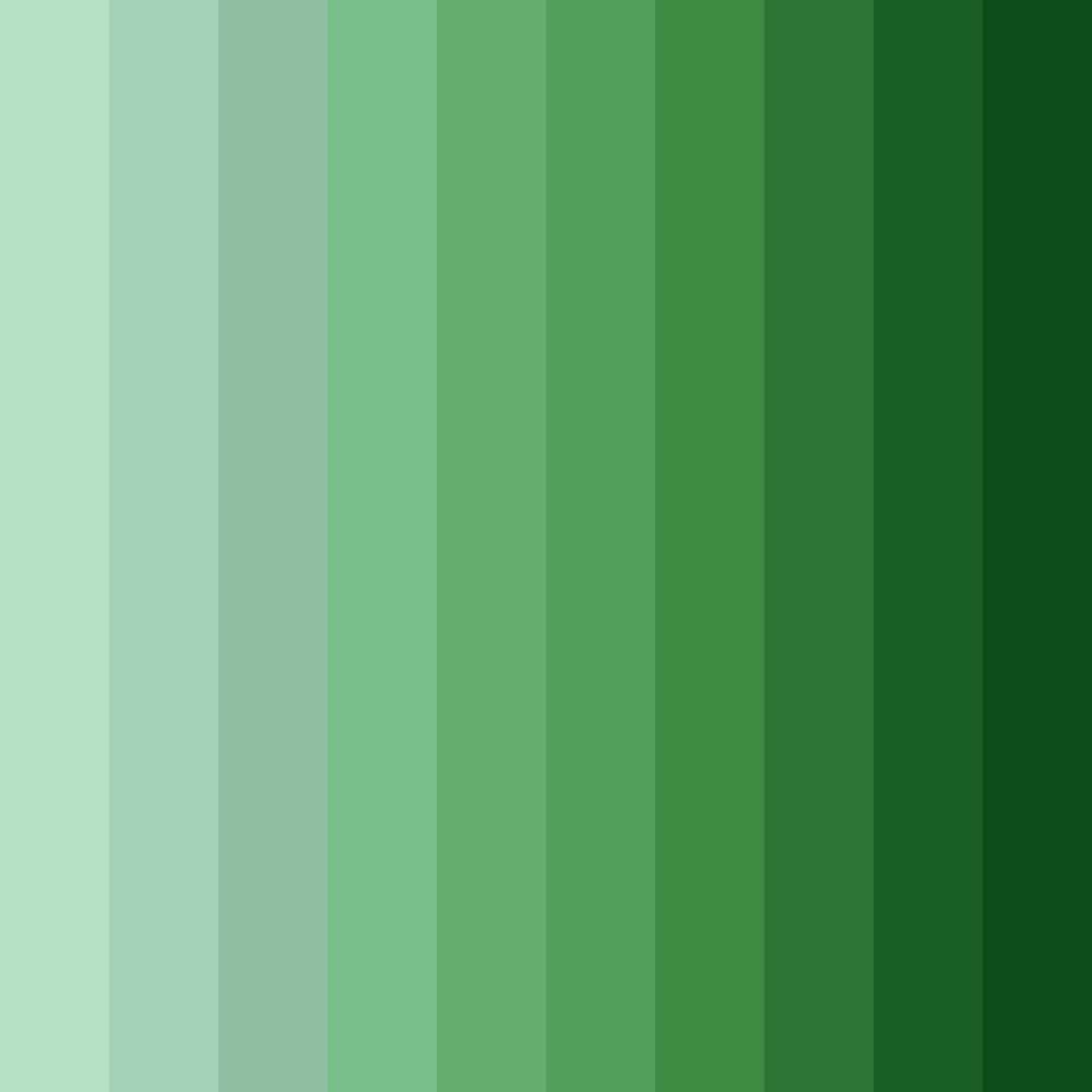 Download emerald canopy color palette PNG image (square)