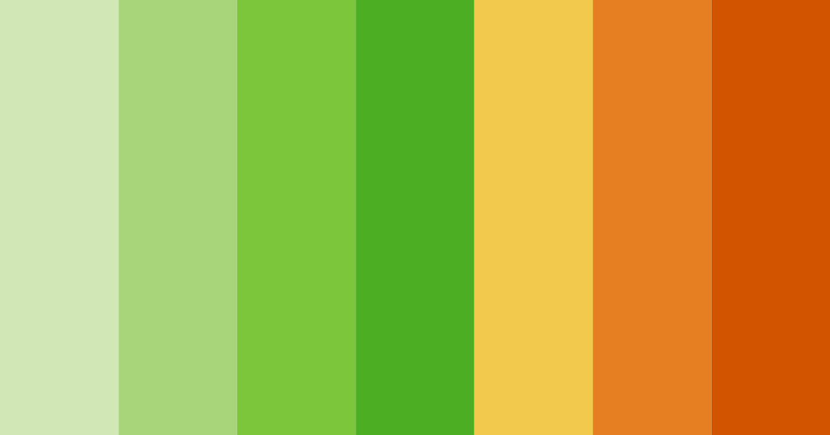 Download citrus grove harmony color palette PNG image (landscape)